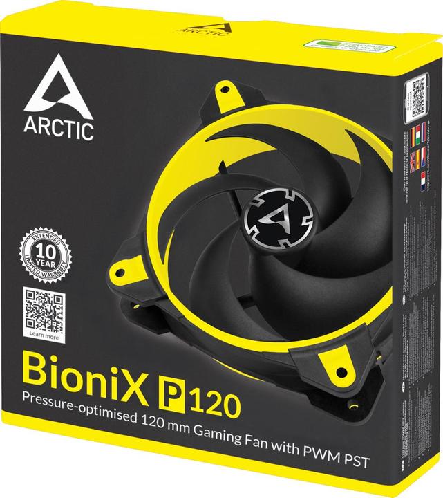 Actual product image Arctic BIONIX P120 (YELLOW) (120 mm, 1 x)