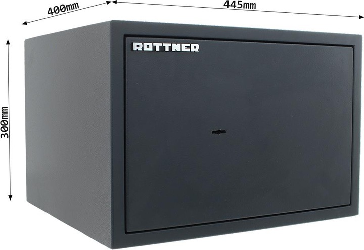 Rottner Möbeltresor S2 PowerSafe 300 Doppelbartschloss (24 l)
