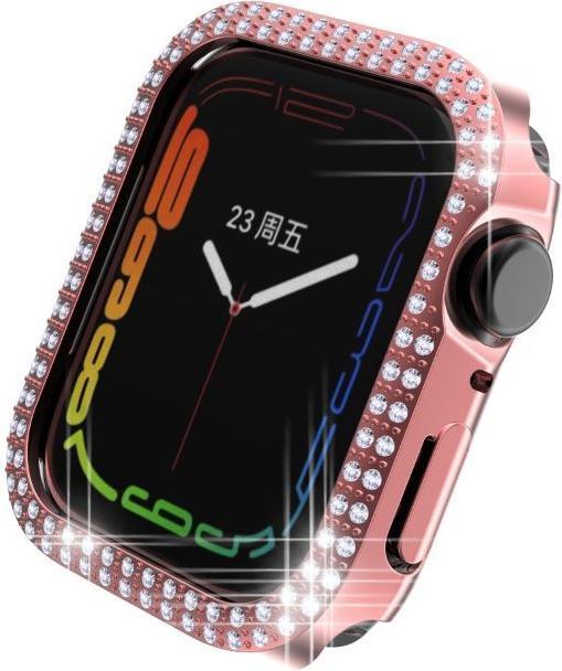 Actual product image MU Style Bling Series Bumper Hardcase with Glitter Stones
