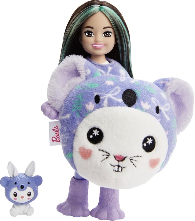 Productafbeelding Barbie Cutie Onthulling Chelsea Kostuum Cuties Serie - Konijntje in Koala