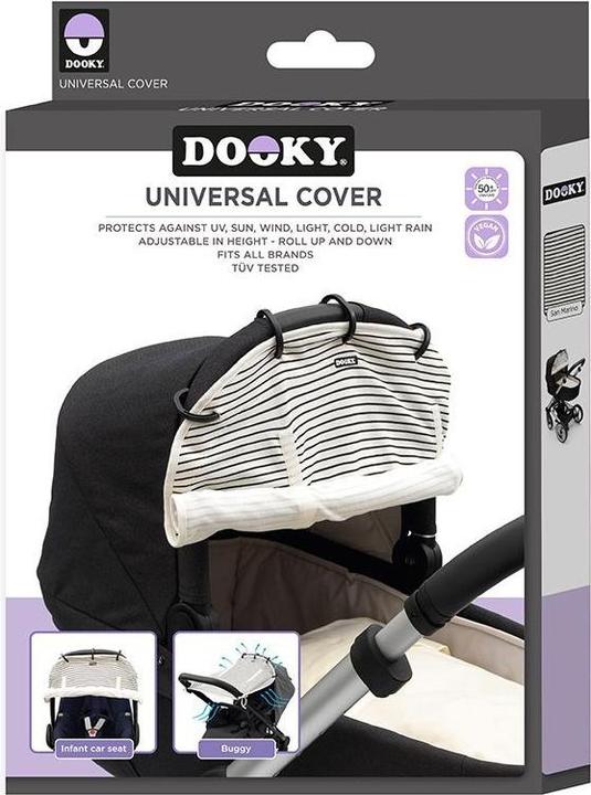 Image du produit Dooky Pare-soleil & pare-vent pour poussette, San Marino