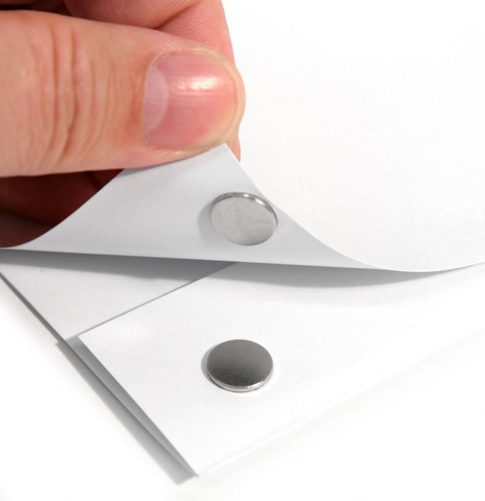 Produktbild Supermagnete Scheibenmagnet selbstklebend (Folie) (20x)