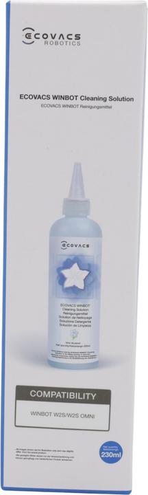 Image du produit Ecovacs WINBOT Solution de nettoyage 230 ml