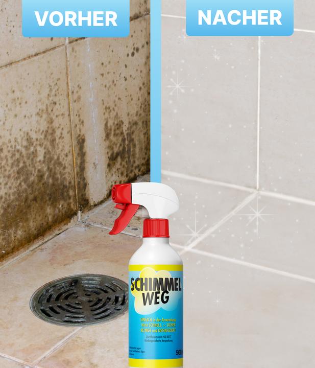Actual product image Plid Anti-mould spray 1.5L for approx. 3m² / mould remover mould spray chlorine-free