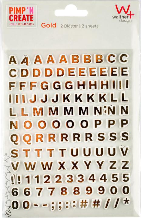 Immagine prodotto Walther Design Etichette decorative Pimp 'N Create Lettera