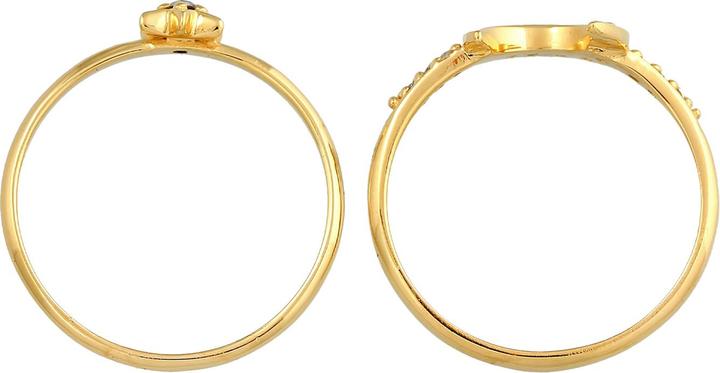 Produktbild Elli Astro, Halbmond, Ring Set, Sterne (54, 925 Silber)