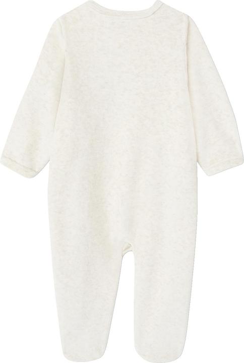 Produktbild Vertbaudet 2er-Pack Baby Samt-Strampler mit Schrift Oeko-Tex (80)