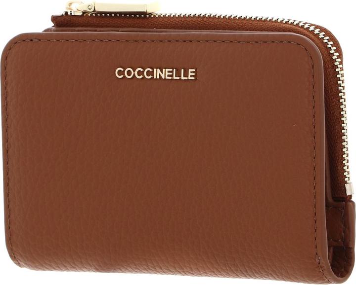 Actual product image Coccinelle Metallic Soft Wallet Grained Leather
