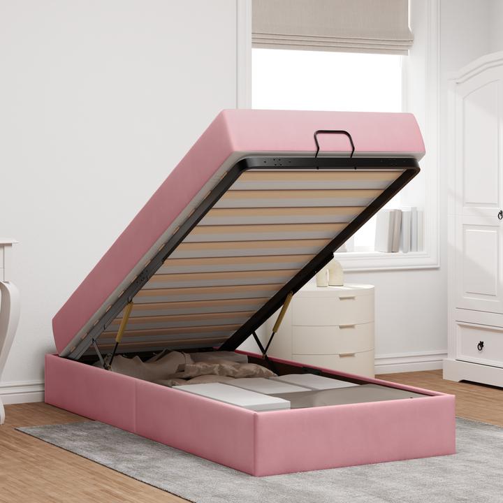 Actual product image vidaXL Storage bed (100 x 200 cm)