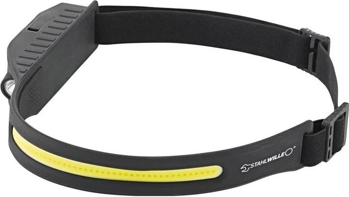 Productafbeelding Stahlwille LED-Stirnlampe wiederaufladbar 3 Helligkeitsstufen, 450 lm, bis zu 9.5h Leuchtdauer (450 lm)