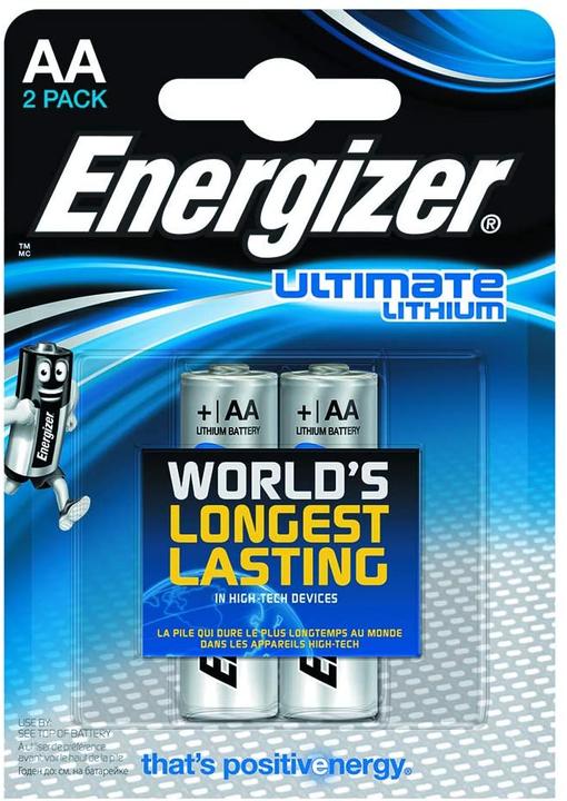Actual product image Energizer Ultimate Lithium (2 pcs., AA, 3000 mAh)