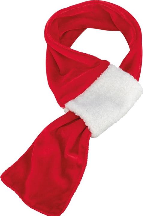 Immagine prodotto Trixie xmas sjaal fluweellook rood / wit (70, Cappotto per cani)