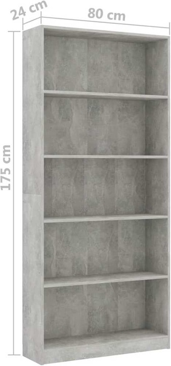 Actual product image VidaXL Grange (80 x 24 x 175 cm)