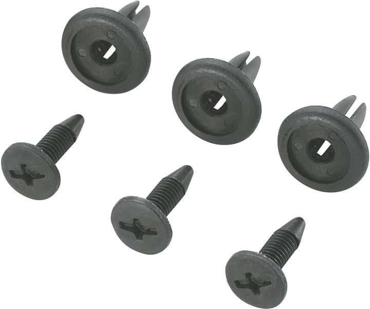 Tru Components TC-SRR-614203 Rivetto espandibile Foro Ø 6,3 mm Nero 100 pz.
