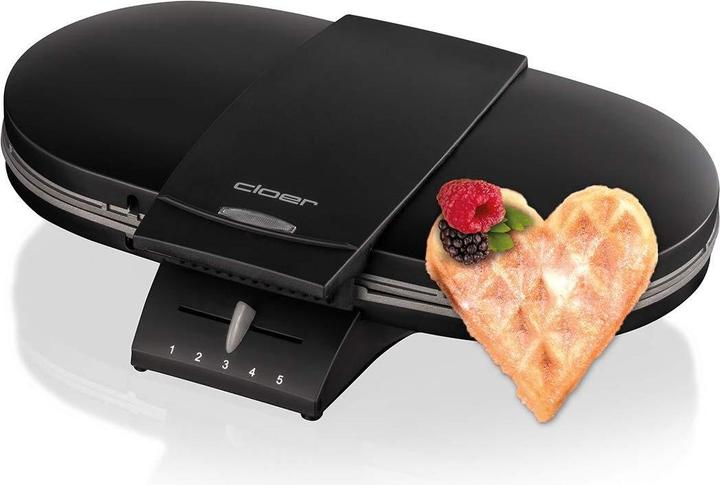 Produktbild Cloer Doppelwaffeleisen 1320