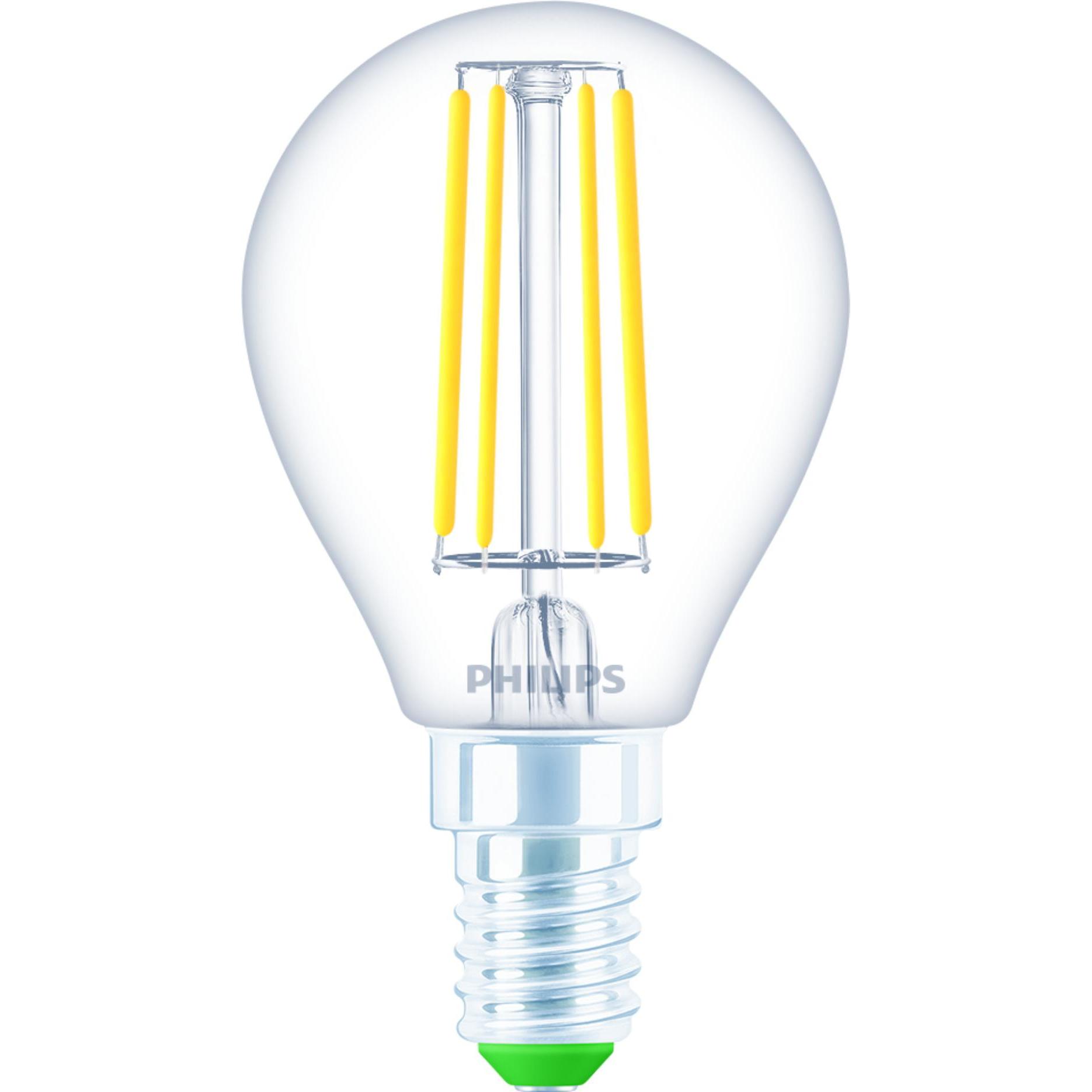 Philips, Leuchtmittel, Ultra Efficient (E14, 2.30 W, 485 lm, 1 x, A)