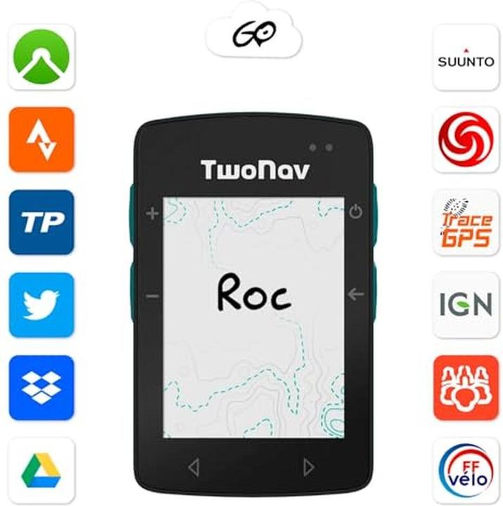 Image du produit TwoNav GPS vélo avec cartes, navigation fiable et données temps réel pour VTT et gravel
