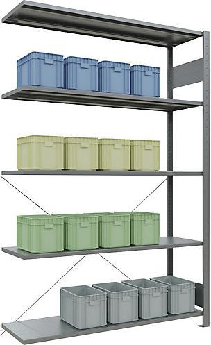 Actual product image eurokraft pro Boltless shelving, single row