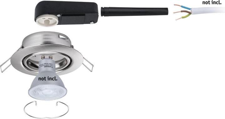 Produktbild Paulmann Einbauleuchte Base (GU10)