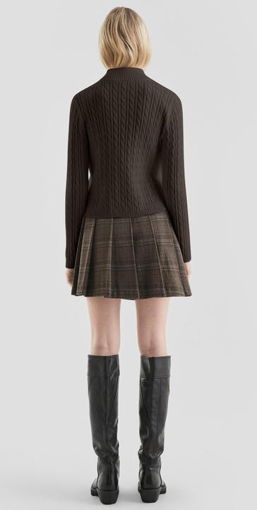 Produktbild s.Oliver Strickpullover Pullover mit Zopfmuster (XXL)