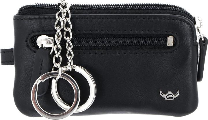 Actual product image Golden Head Polo key case 10 cm leather