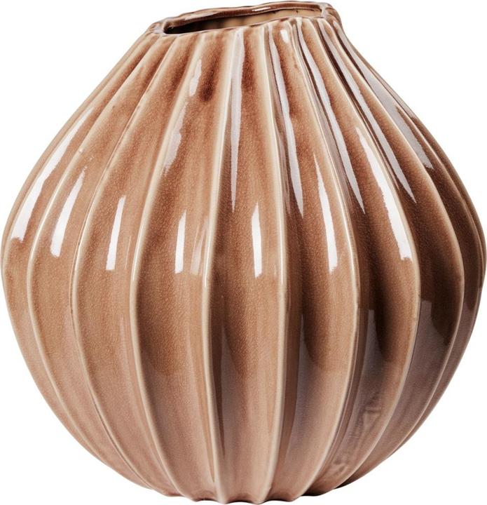 Image du produit Broste Copenhagen Wide Vase Fawn braun M 25cm (1 x, 25 x 25 x 25 cm)