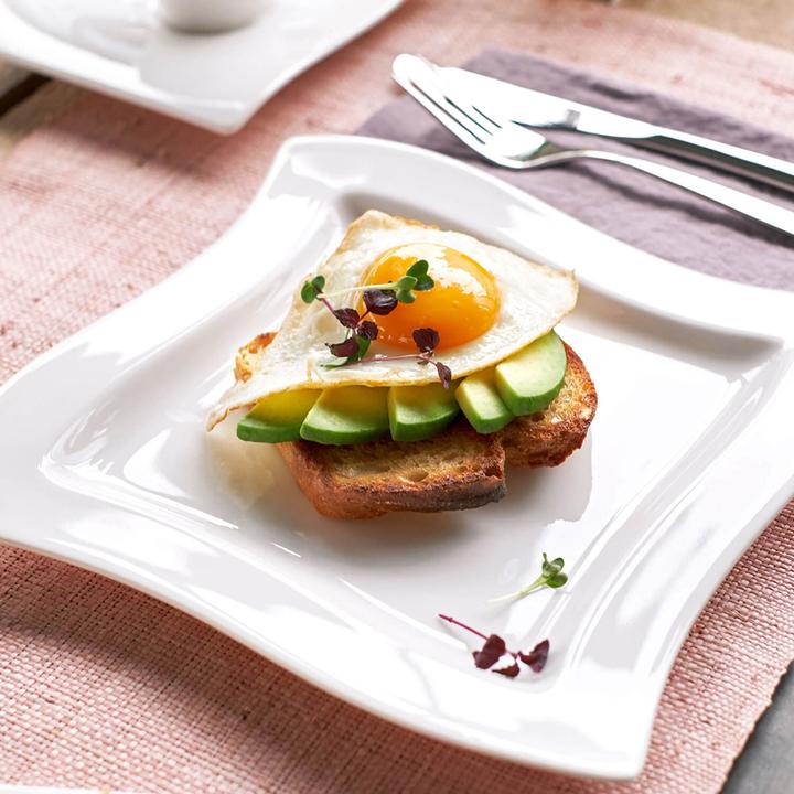 Image du produit Villeroy & Boch Frühstücksteller Quadrat NewWave (1 x, 24 cm)