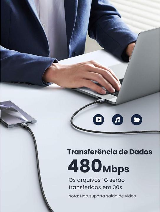 Immagine prodotto Ugreen USB Tipo C - USB Tipo C (1 m, USB 2.0, 100 W)