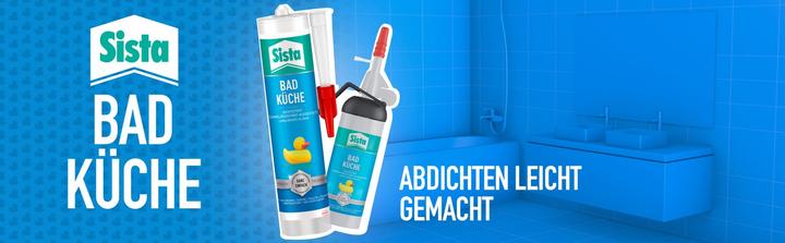Produktbild Sista Bad & Küche weiss (0.36 kg, Weiss, 280 ml)