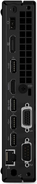 Actual product image Lenovo ThinkCentre M75q Gen 2 (512 GB, 16 GB, AMD Ryzen 5 Pro 4650GE)