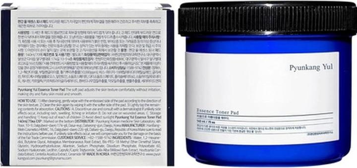 Produktbild Pyunkang Yul Essence Toner Pad mit Astragaluswurzel, Houttuynia Cordata, Weidenrinde und Centella Asiatica (140 ml)