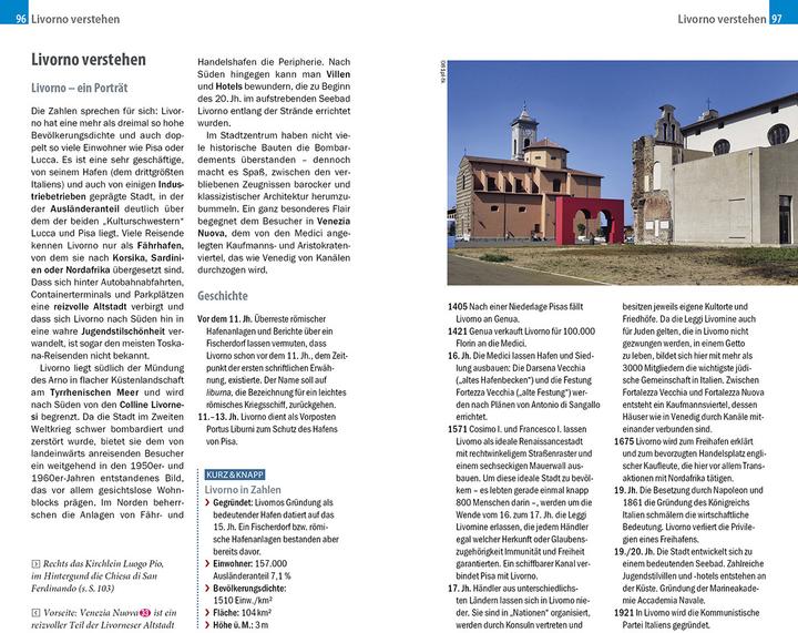 Actual product image CityTrip Pisa, Lucca, Livorno (German, Daniela Schetar, Frederick Köthe, 2022)