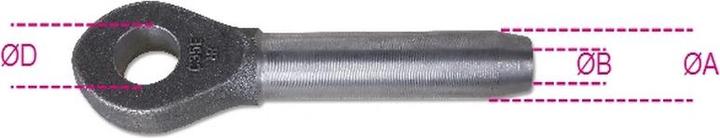 Produktbild BETA 087020111 8702N 11-Awaltauge, geschlossen 11 M (1 Stk.)