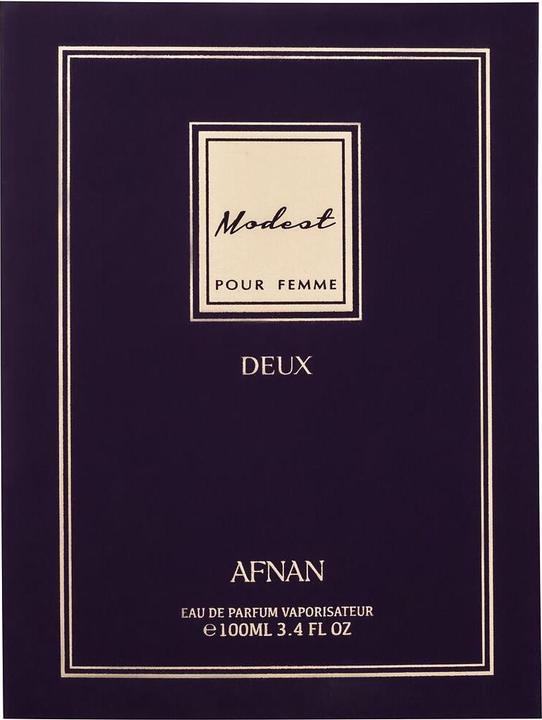 Actual product image Afnan Modest Pour Femme Deux (Eau de parfum, 100 ml)