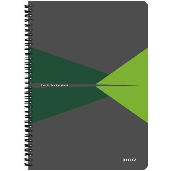 Image du produit Leitz Office - Bloc-notes du collège (A4, À rayures, Couverture rigide)