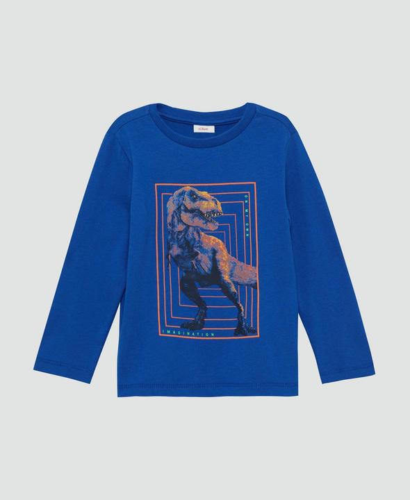 Produktbild S.Oliver T-Shirt Longsleeve mit Dino-Print (104, 110)