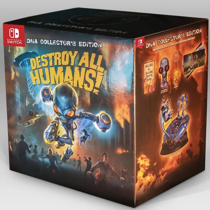 Produktbild THQ Destroy all Humans - DNA Collector's Edition (Switch, Switch Lite, Switch OLED, DE, FR, IT)