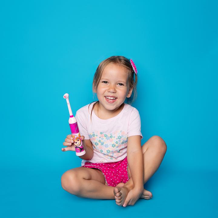 Actual product image Huslog Paw Patrol Kids' Oscillating Toothbrush KOSMO Pink (Oscillating toothbrush)