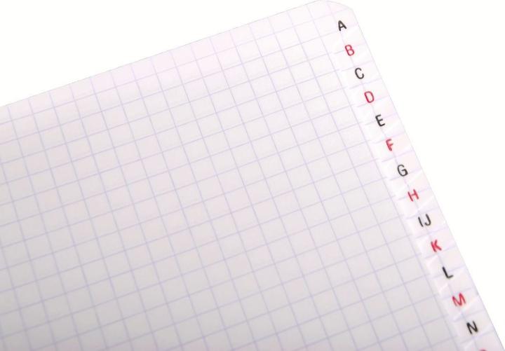 Produktbild Clairefontaine Spiralheft mit Register (Spezial, Kariert)
