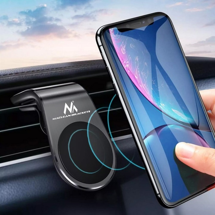 Produktbild Maclean Universal Auto Handyhalterung für Lüftung KFZ Magnet Magnethalterung Smartphone Handyhalter