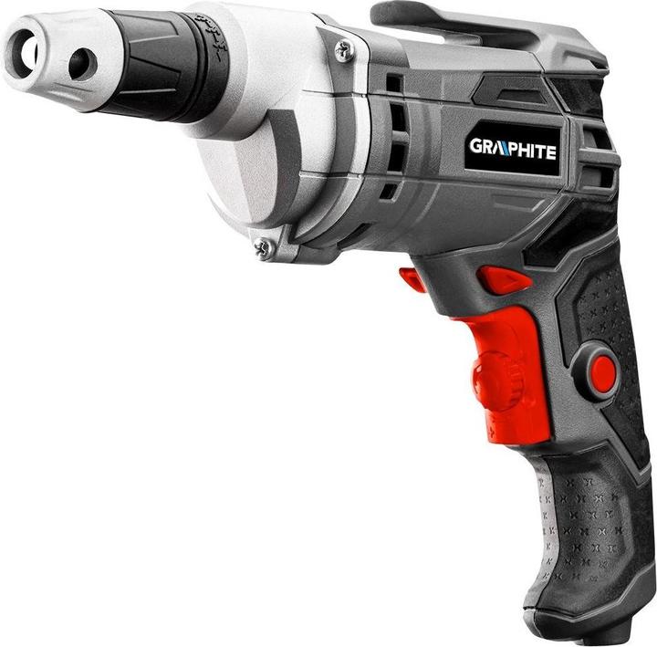Image du produit Graphite Perceuse réseau - 520 W, 0-4200 min. Révolutions? 1, une valise (Fonctionnement sur secteur)