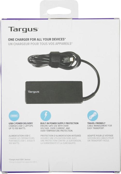 Actual product image Targus 100W USB Type-C Charger (100 W)