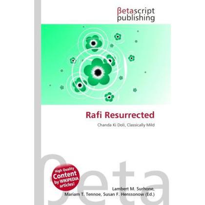 Rafi Resurrected, Fachbücher