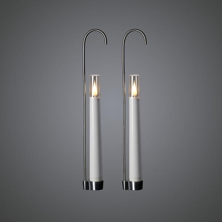 Immagine prodotto Konstsmide portacandele bianco fiamma 3D (2x)