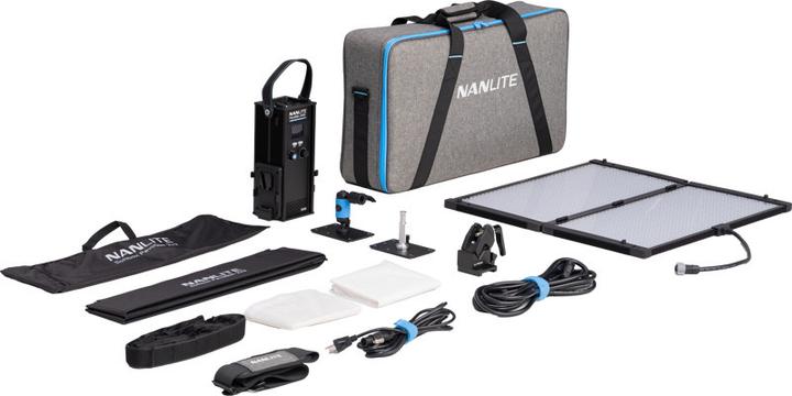 Produktbild Nanlite PavoSlim 240C RGBWW LED Panel (Flächenleuchte, Studioleuchte, Videoleuchte)