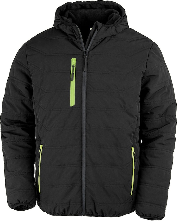 black/lime