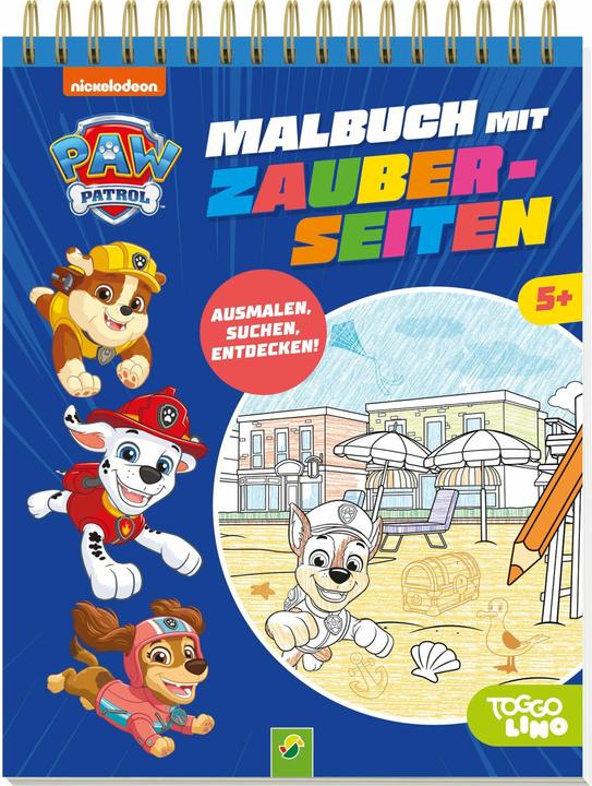 PAW Patrol Malbuch mit Zauberseiten