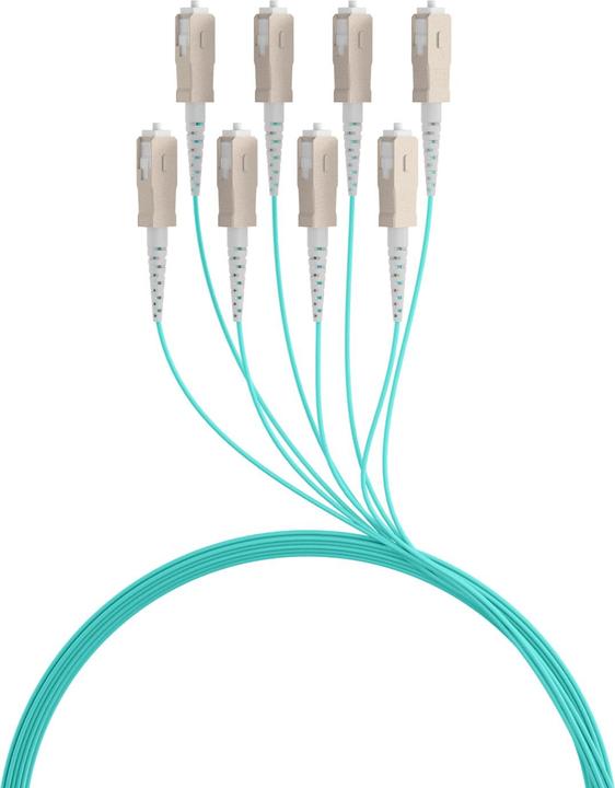 Image du produit EFB Elektronik Câble trunk U-DQ ZN BH OM3 8G 1x8 SC-SC 50m Dca LSZH (50 m)