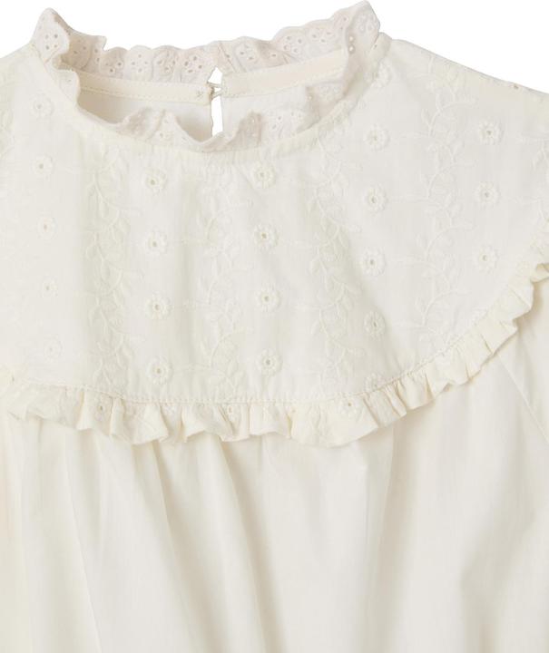 Immagine prodotto Vertbaudet Mädchen Bluse mit Lochstickerei und Materialmix (92)