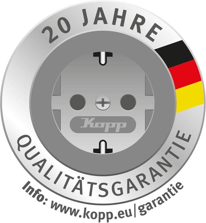 Produktbild Kopp Einsatz Steckdose Paris Schwarz (matt) 920950089